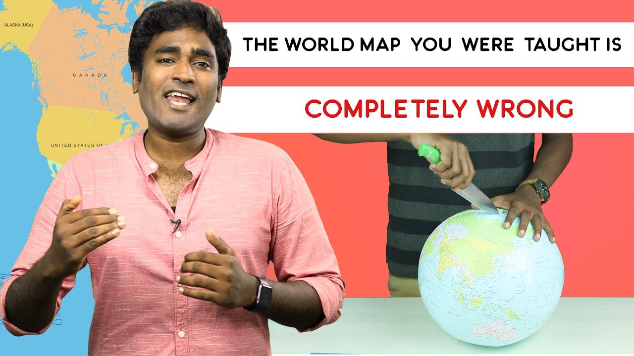 Why World Maps Are Wrong ?