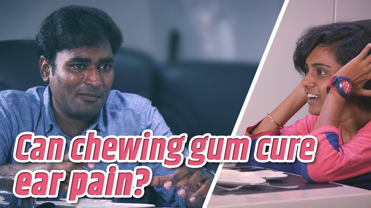 Can Chewing Gum Cure Ear Pain While Flying on an Airplane ?