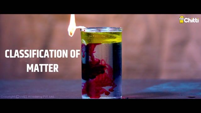Classification of Matter